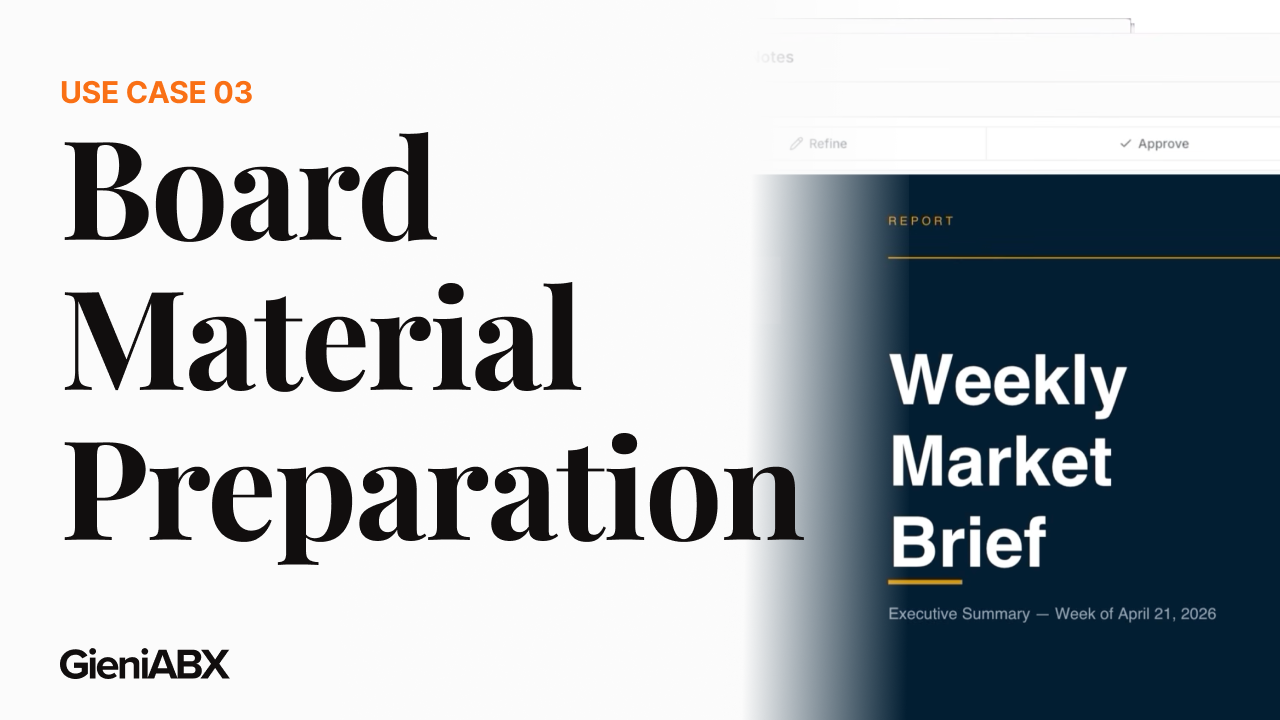 Board Material Preparation — Gieni ABX walkthrough